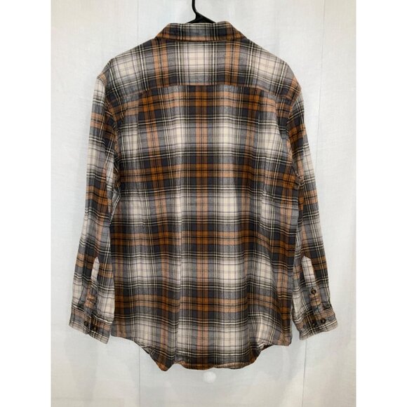 Carhartt Mens L Original Fit Plaid Long Sleeve Button-Down Shirt - Picture 3 of 5